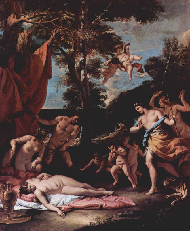 Sebastiano Ricci Bacchus und Ariadne Sweden oil painting art